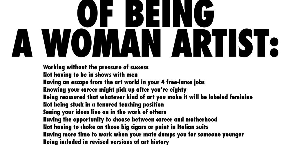 The Advantages of Being a Woman Artist (1988)