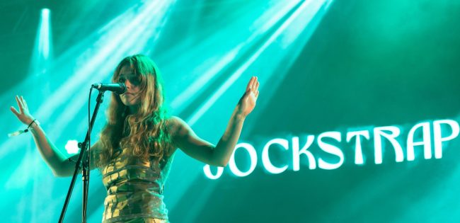 Circolo Magnolia, Milano, Italy, May 28, 2023, Jockstrap: Georgia Ellery performs live  during  MI AMI Festival – Music Concert