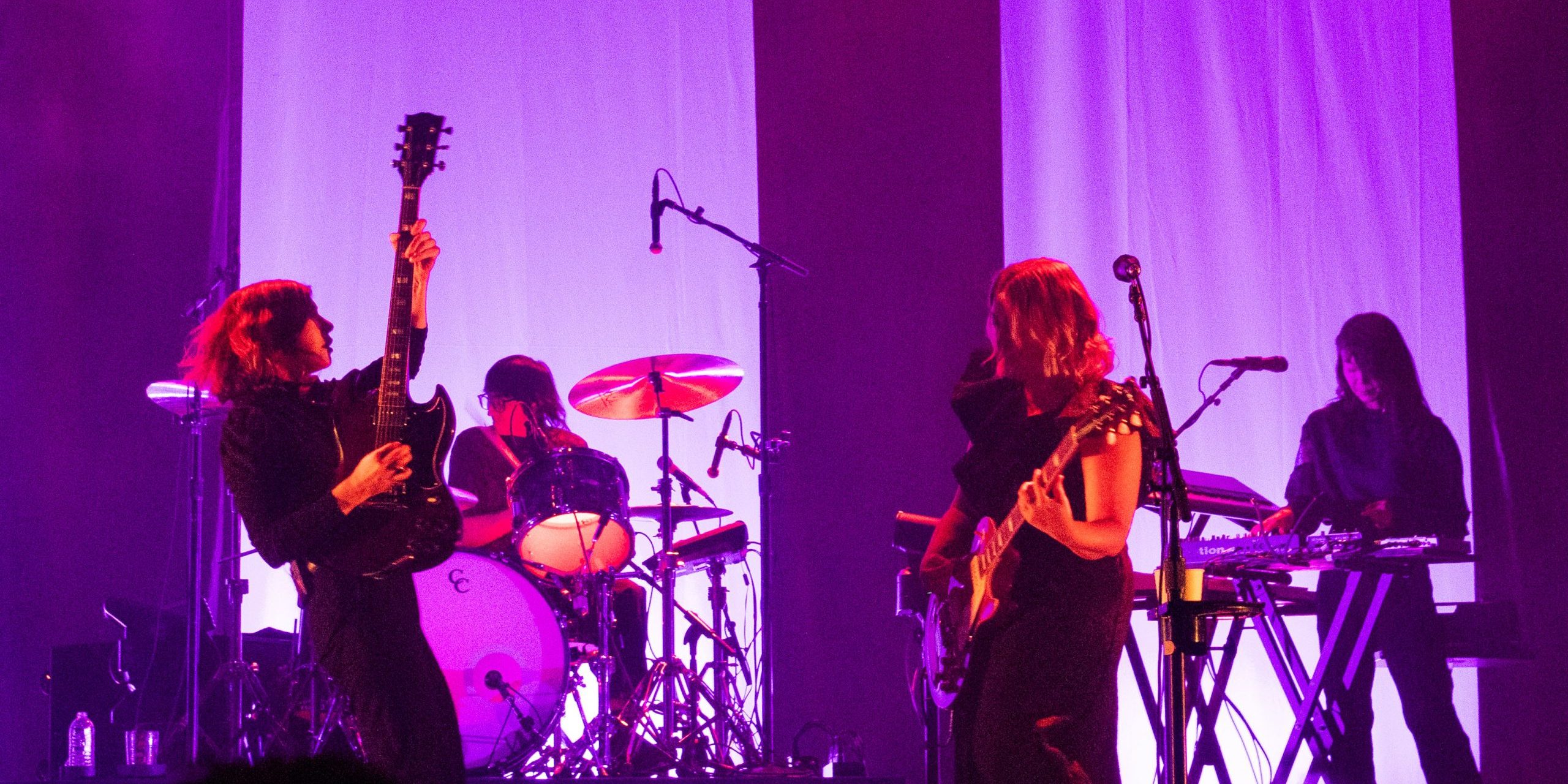 IMG_1481 copy Sleater-Kinney on stage.