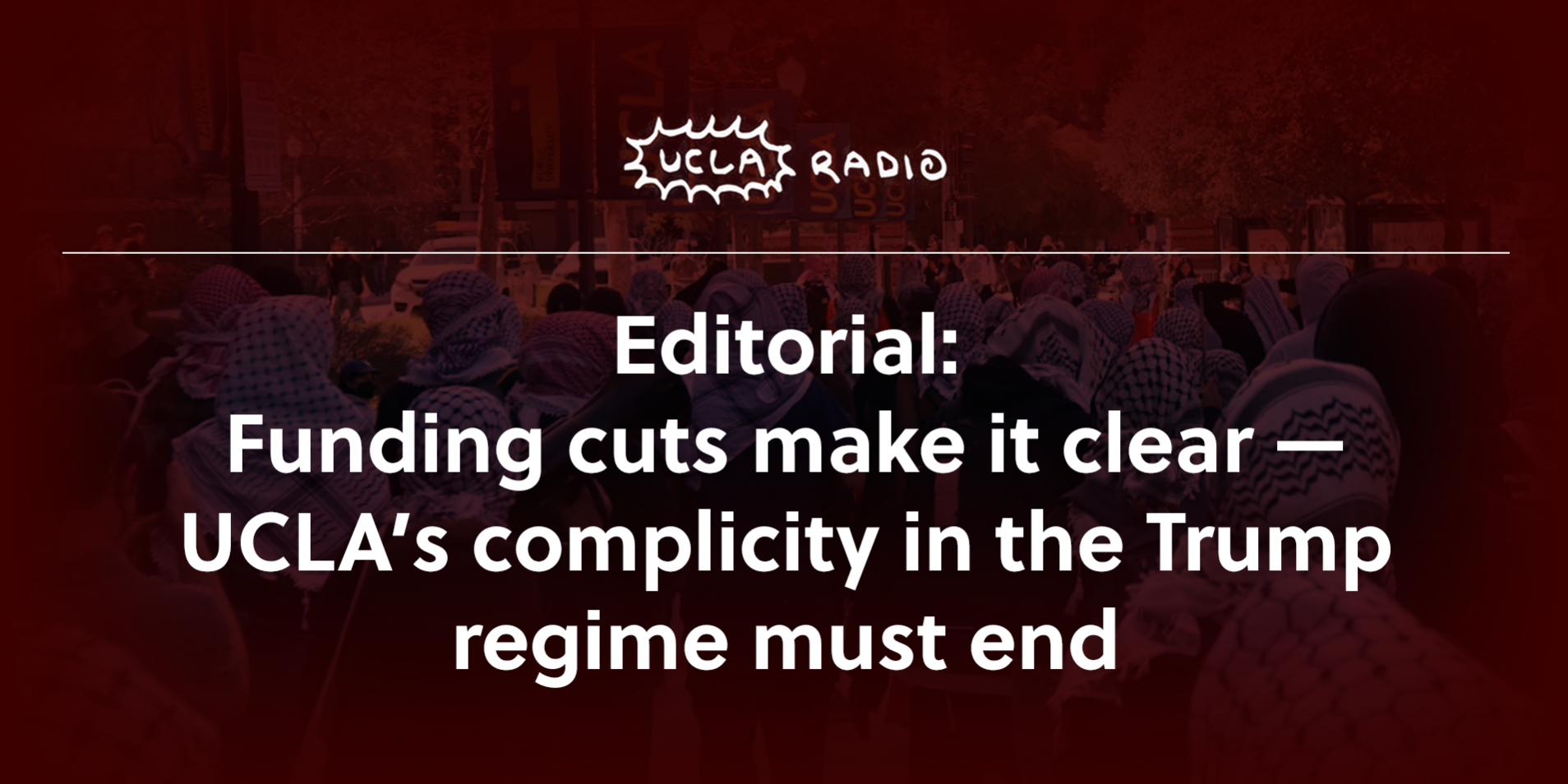 Funding Freeze Editorial Banner